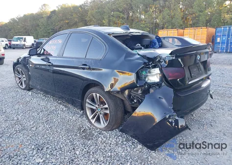 2015 BMW 328 I Sulev z USA, uszkodzony, nr VIN WBA3C1C55FP853248